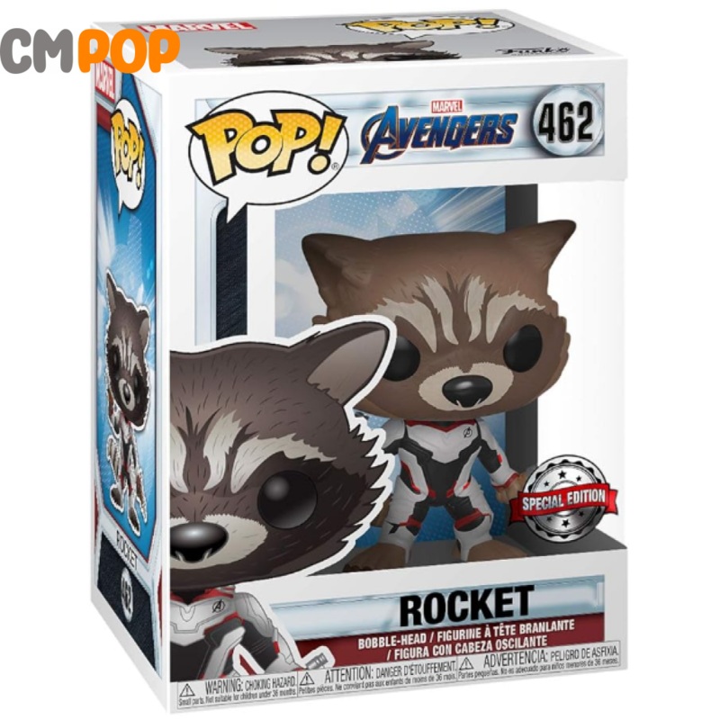 Rocket - #462 - Funko Pop!  - Marvel - Avengers v- Special Edition