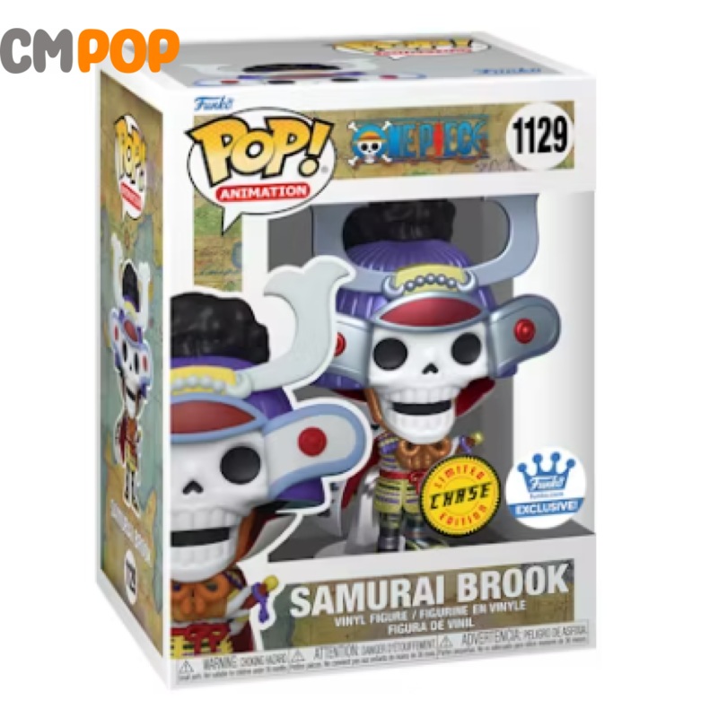 Samurai Brook - #1129 - Funko Pop! - One Piece - Animation - Funko Exclusive - Chase Exclusive