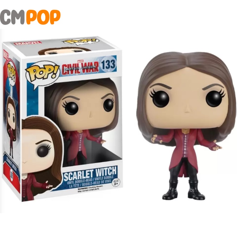 Scarlet Witch  - #133 -  Funko Pop!  - Civil War -Marvel