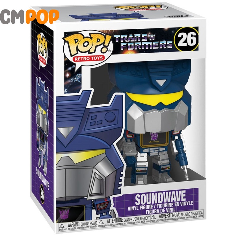 Soundwave - #26 - Funko Pop! -Retro Toys - Transformers