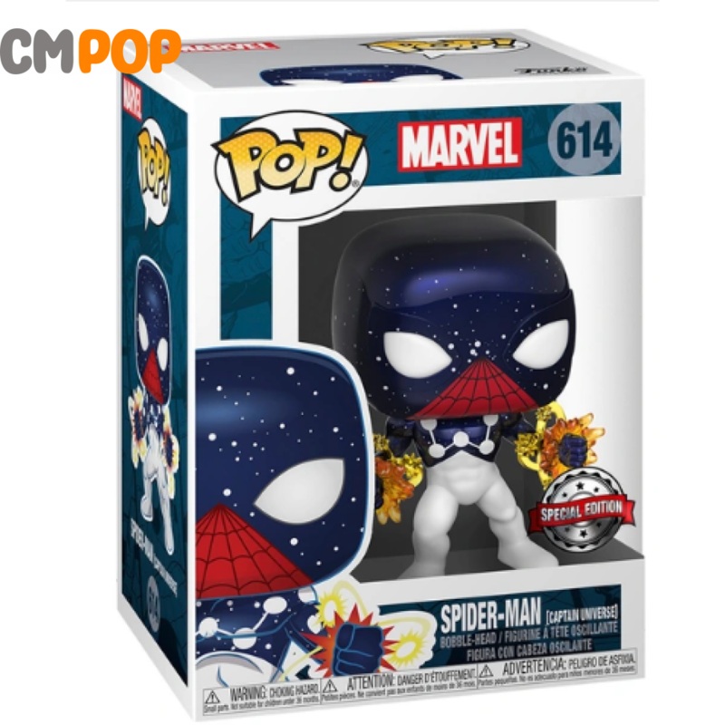 Spider-man Captain Universe - #614 - Funko Pop! - Special Edition