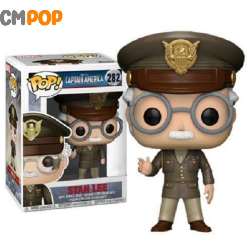 Stan Lee - #282 - Funko Pop! - Marvel - Captain America