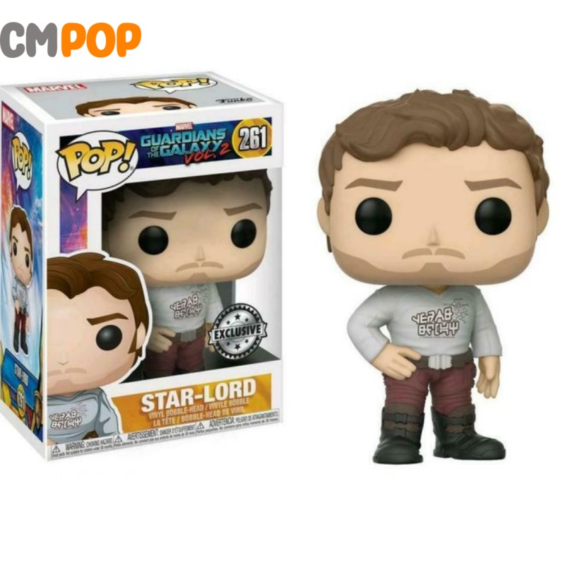 Star-Lord -#261 - Funko Pop! - Guardians of the Galaxy Vol 2 - Exclusive