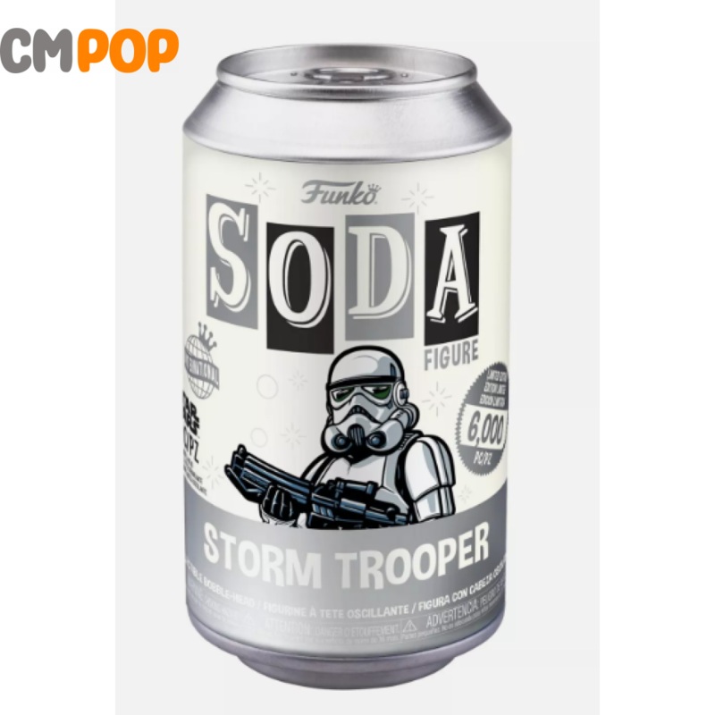 Stormtrooper  - Funko Vinyl Soda - 6,000 Pieces  - Chance Of Chase - Star Wars