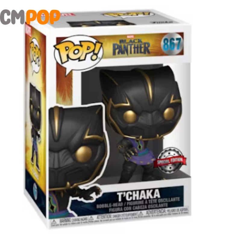 T'Chaka - #867 - Funko Pop! - Black Panther - Marvel - Special Edition