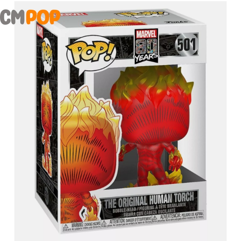 The Original Human Torch - #501 - Funko Pop!  - Marvel 80 Years