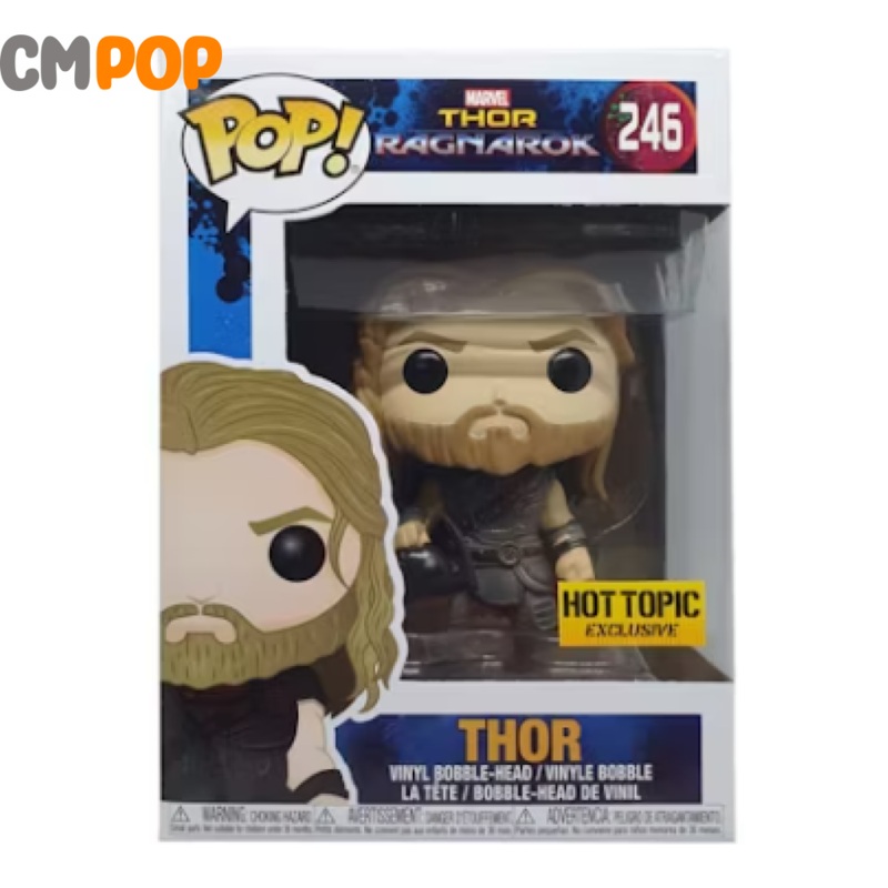 Thor - #246 - Funko Pop! - Thor Ragnarok - EMP Exclusive - Hot Topic Exclusive