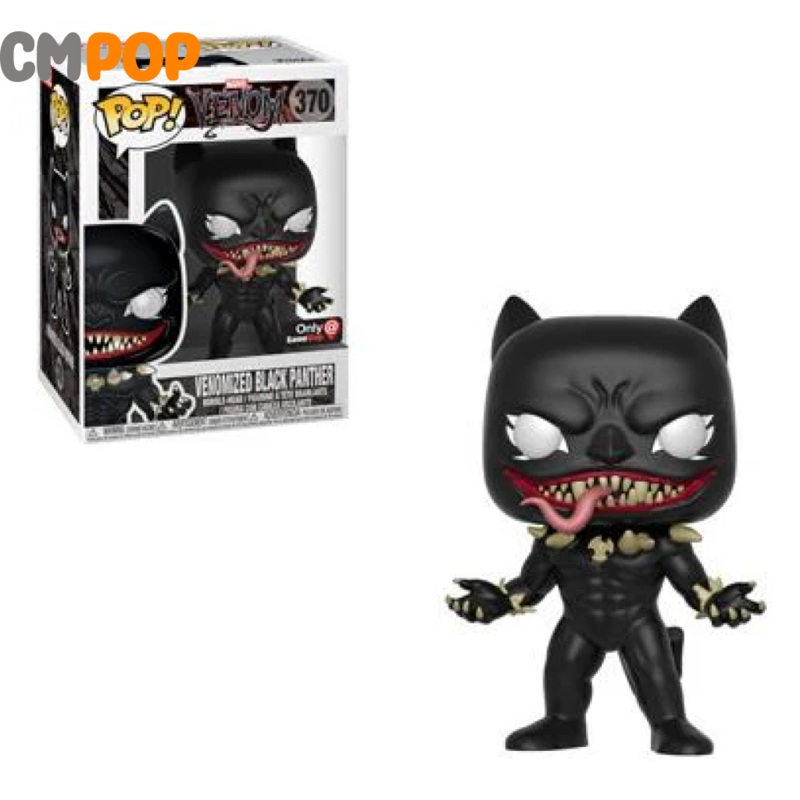 Venomized Black Panther - #370 - Funko Pop! - Marvel - Venom - Gamestop Exclusive