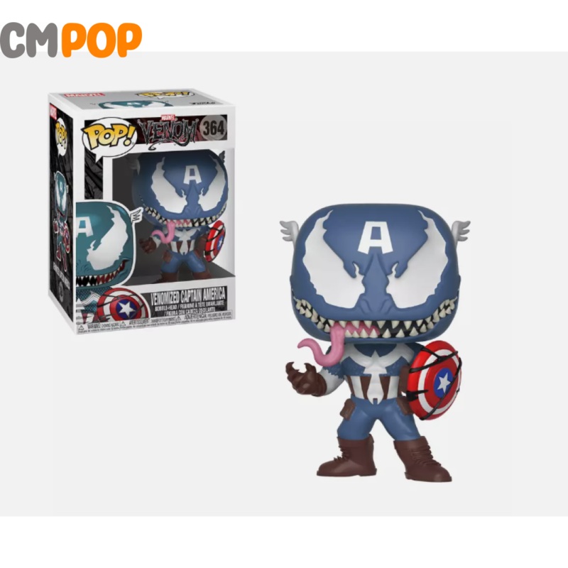 Venomized Captain America  - #364 - Funko Pop! - Marvel