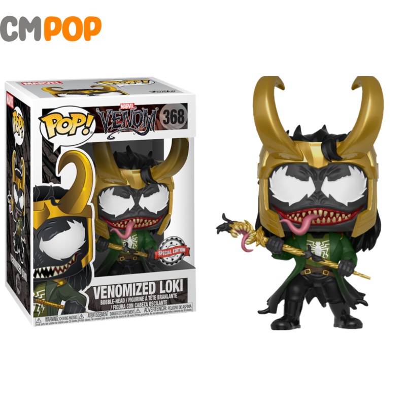 Venomized Loki  - #368 - Funko Pop! - Marvel - Venom - Special Edition