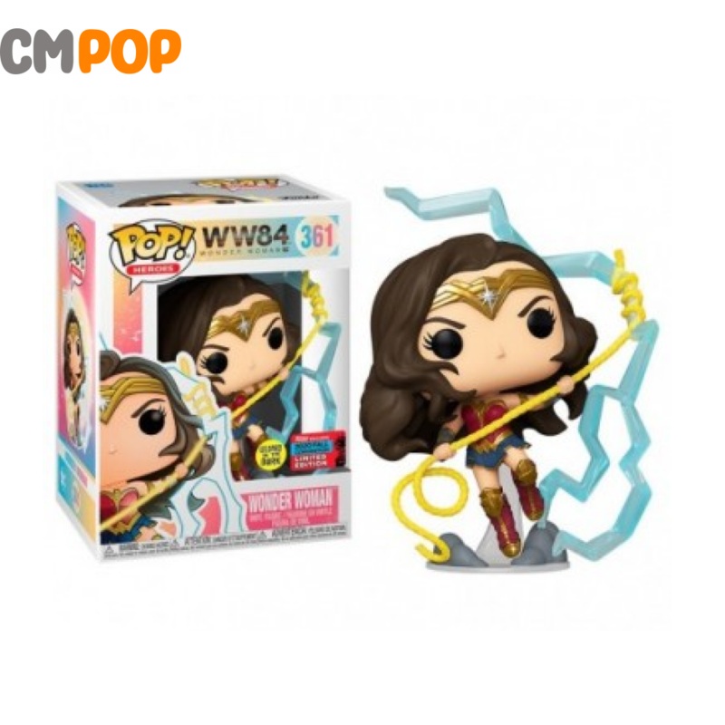 Wonder Women - #361 - Funko Pop! - Wonder Woman - DC - GITD - 2020 New York Comic Con Limited Edition