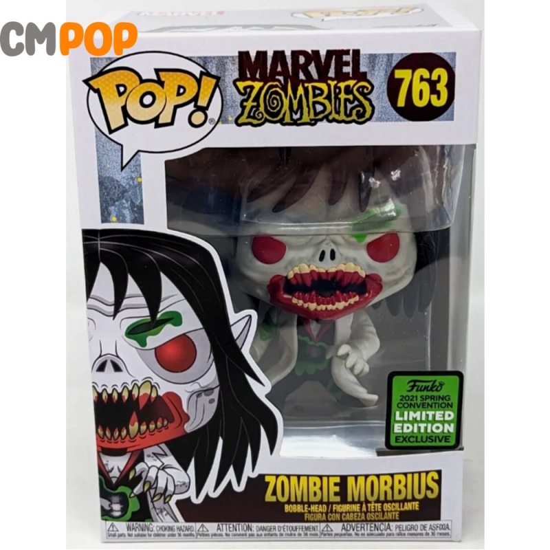 Zombie Morbius - #763 - Funko Pop!  - Marvel - 2021 Spring Convention Exclusive