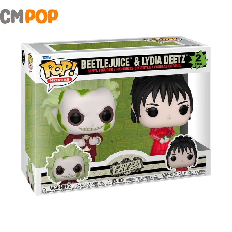 Beetlejuice And Lydia Deetz - 2 Pk - Funko Pop! - Beetlejuice - Movies