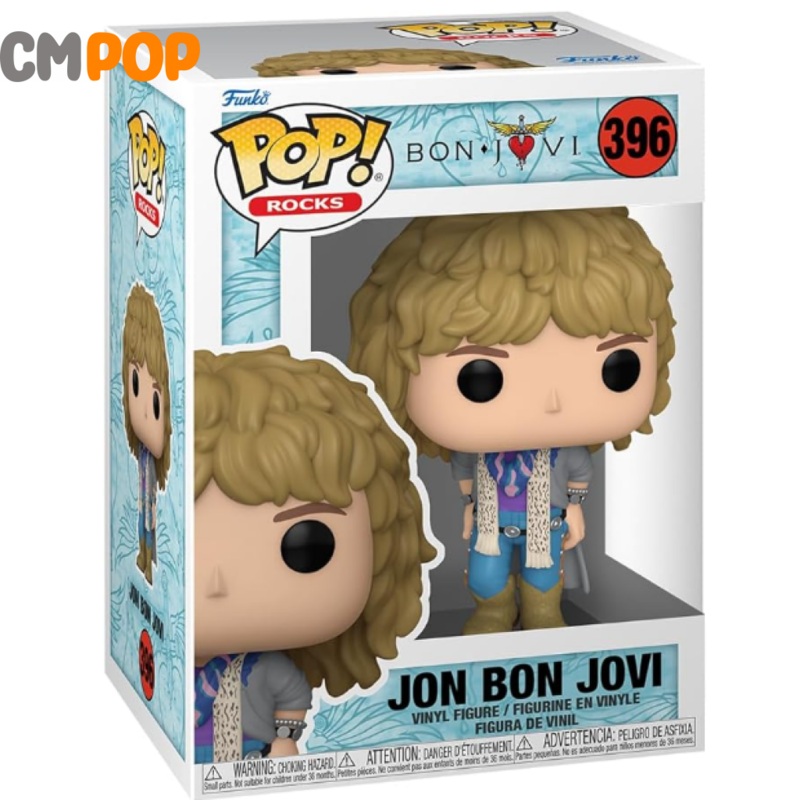 Bon Jovi (1980's) - #396 - Funko Pop! - Pop Rocks