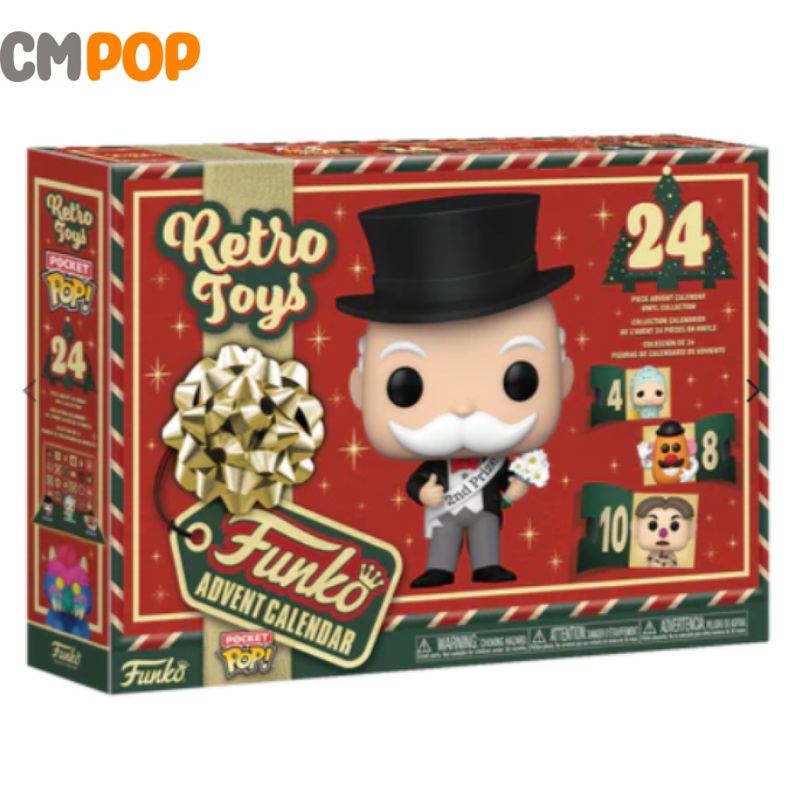 Hasbro 2024 -  Advent Calendar - 24 Piece - Funko Pop! - Christmas
