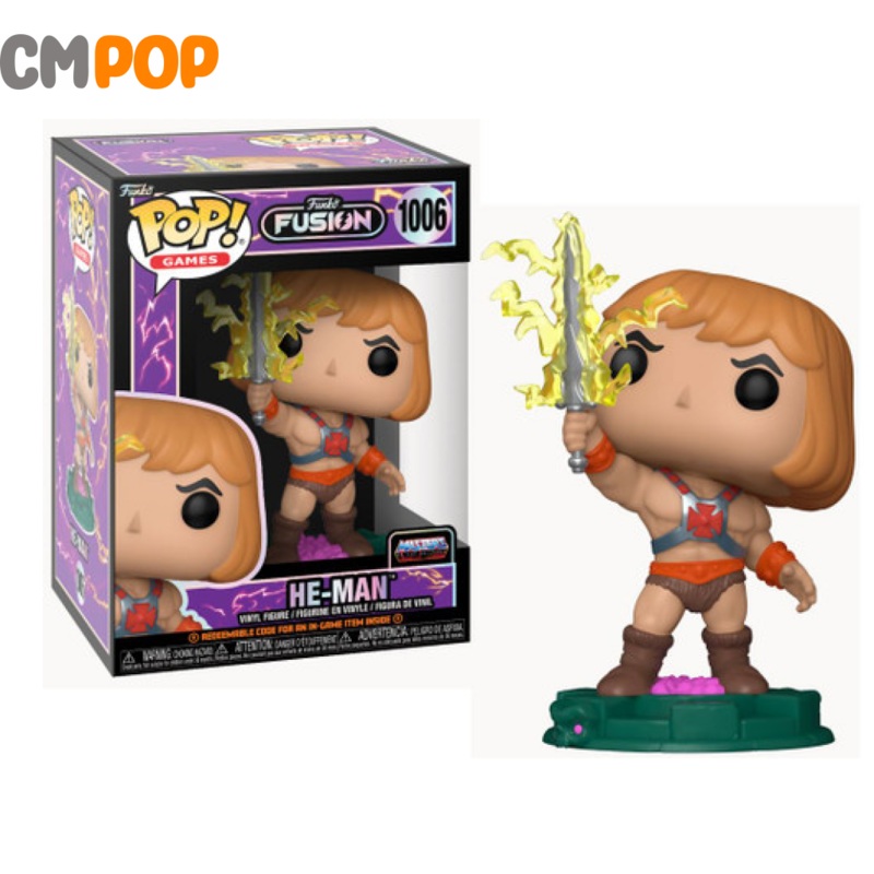 He-Man - #1006 - Funko Pop! - Funko  Fusion - Games