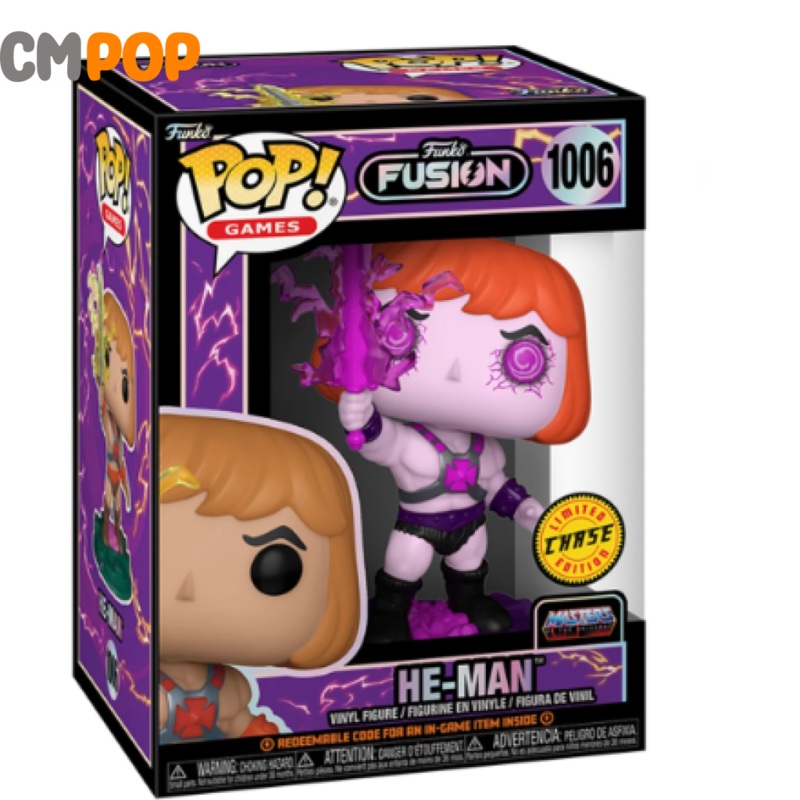 He-Man - #1006 - Funko Pop! - Funko  Fusion - Games - Chase Exclusive