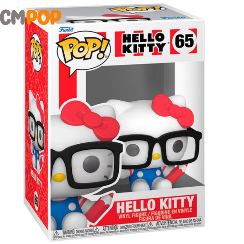 Hello Kitty with Glasses  - #65 - Funko Pop! - Hello Kitty