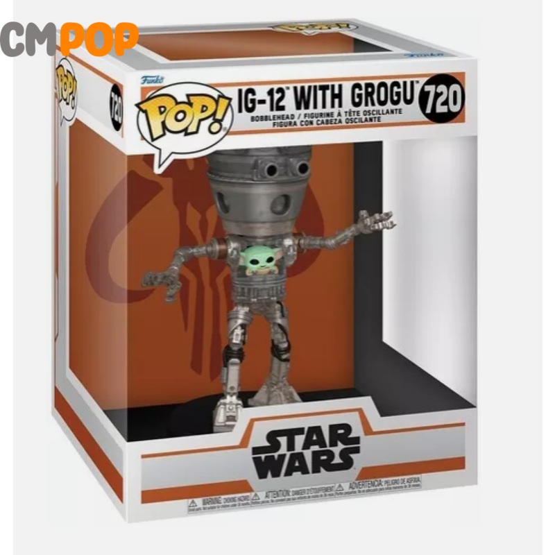 IG-12 With Grogu - #720 - Funko Pop! - Star Wars