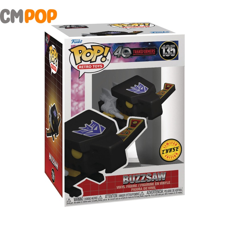Laserbeak - #135 - Funko Pop! - 40 Years Transformers - Retro Toys - Chase Exclusive