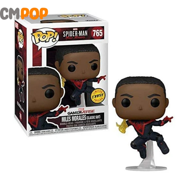Miles Morals  (Classic Suit) - #765 - Funko Pop! - Marvel -Spider-Man - Chase Exclusive