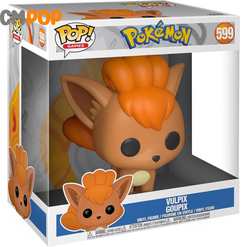Vulpix - #599 - Funko Pop! - Pokemon Jumbo - Games