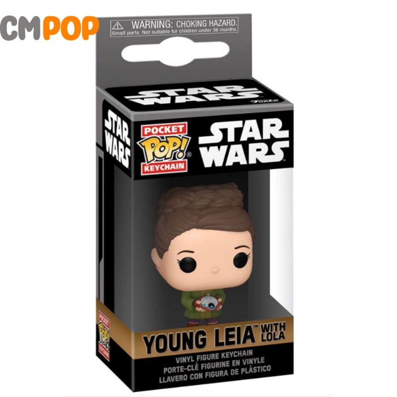 Young Leia With Lola - Funko Pop! - Keychain - Star Wars