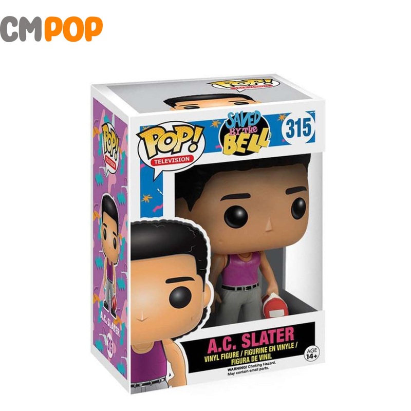 A.C Slater - #315 - Funko Pop! - Television - Saved By The Bell