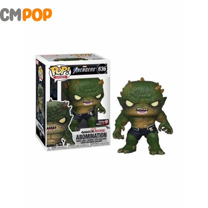 Abomination - #636 - Funko Pop! - Games - Marvel Avengers - GameStop Exclusive