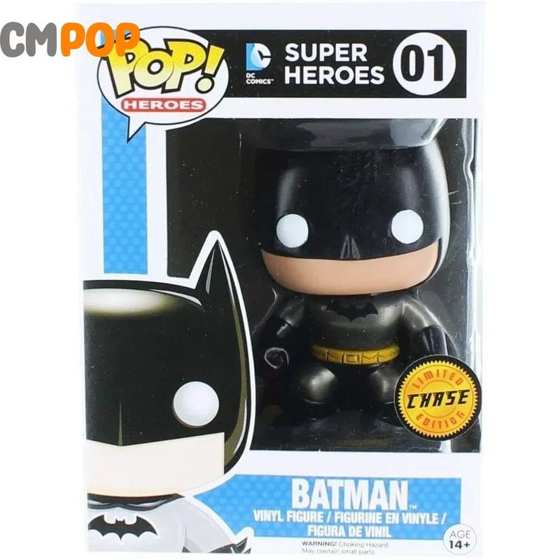 Batman - #01 - Funko Pop! - DC Heroes - Chase Limited Edition