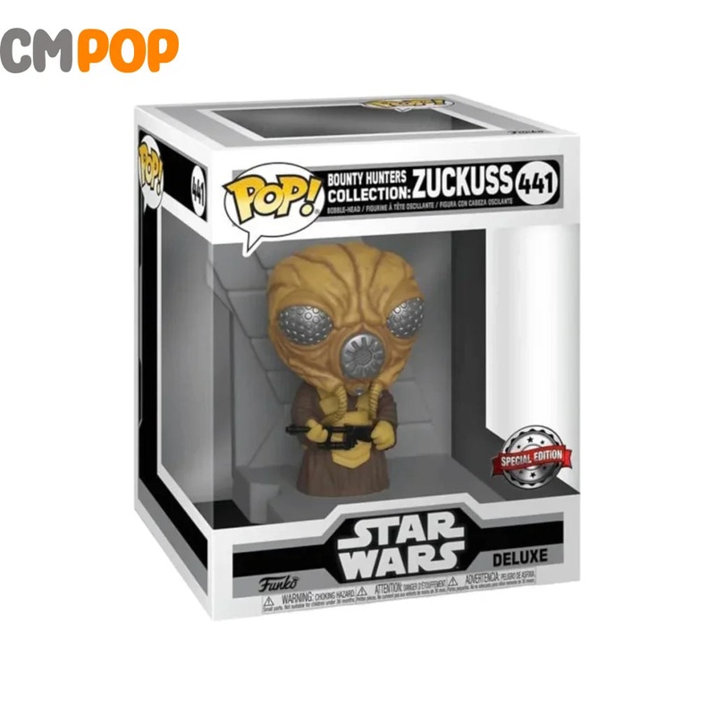 Bounty Hunters Collection: Zuckuss - #441 - Funko Pop! - Star Wars - Deluxe - Special Edition