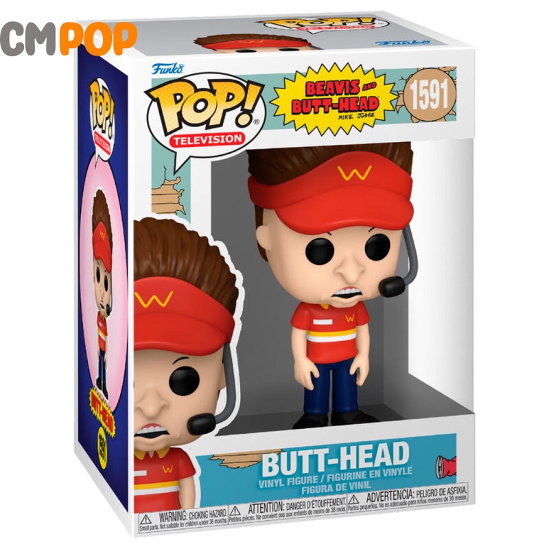 Butt-head - #1591 - Funko Pop!  - Beavis And Butt-Head - TV