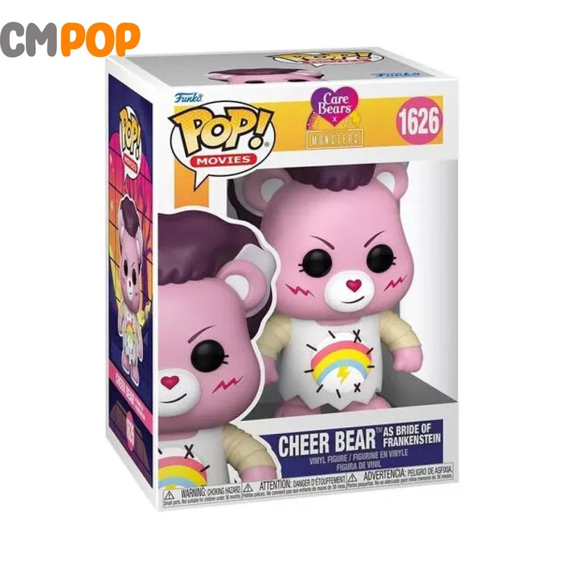 Cheer Bear As Bride Of Frankenstein  - #1626 - Funko Pop! - Care Bears - Movies