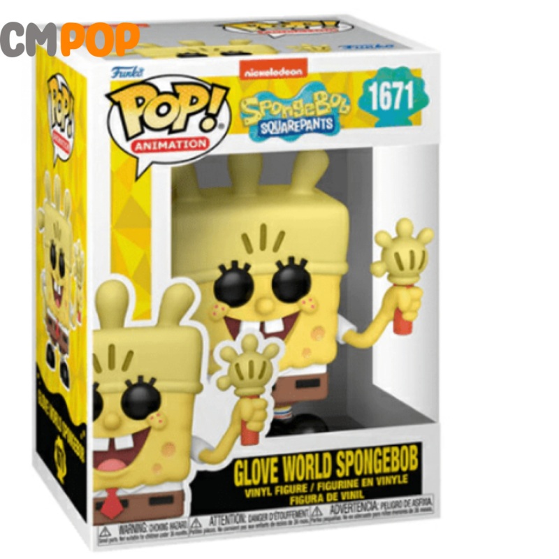 Glove World SpongeBob -#1671 -  Funko Pop! - SpongeBob Squarepants