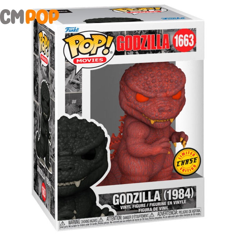 Godzilla 1984 - #1663- Funko Pop! - Godzilla  -Movies - Chase Exclusive
