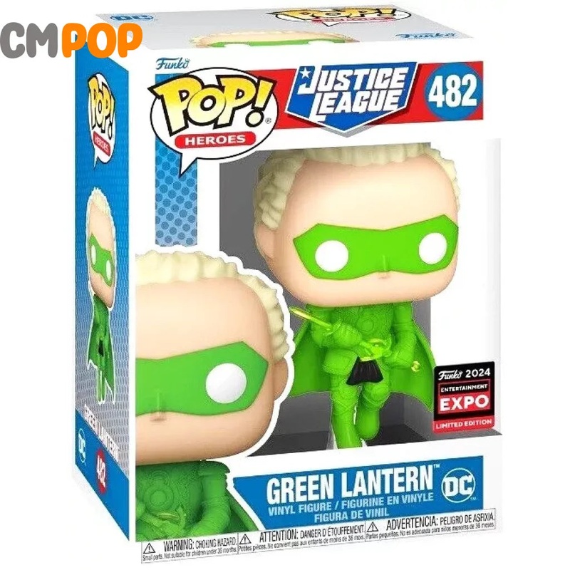 Green Lantern - #482 - Funko Pop! - Justice League - Heroes - Funko 2024 Entertainment Expo Limited Edition