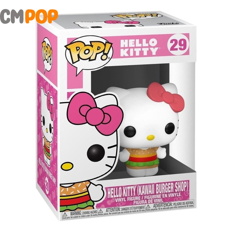 Hello Kitty - #29 - Funko Pop! - Hello Kitty (Kawaii Burger Shop)