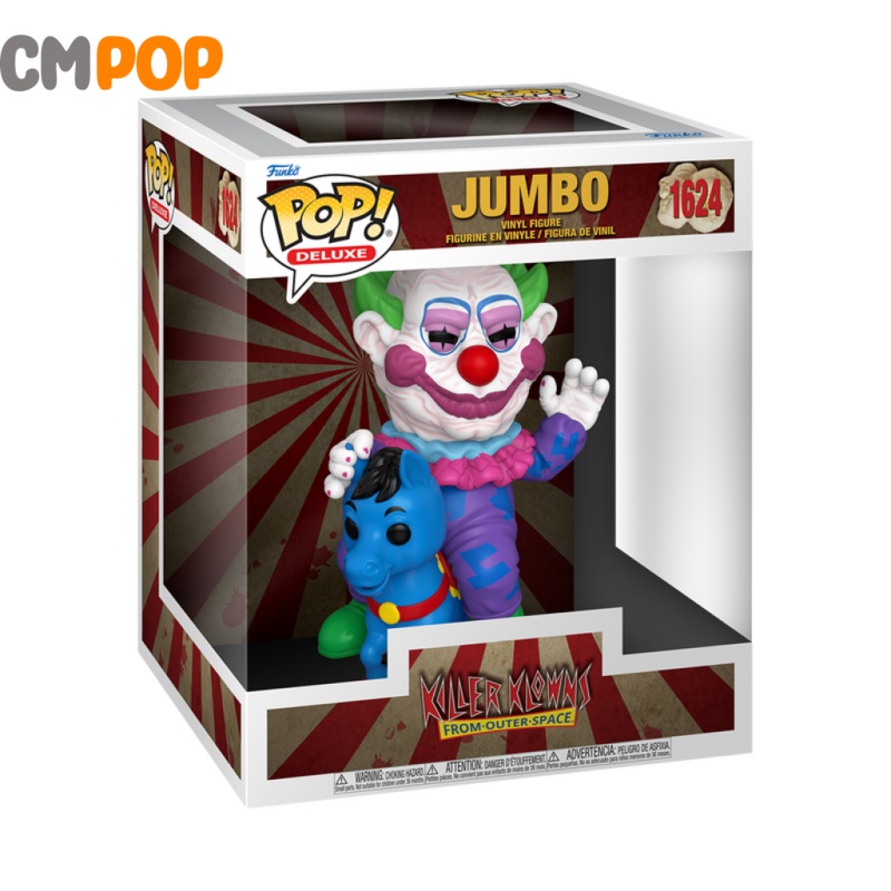 Jumbo Deluxe - Killer Klowns From Outer Space - #1624- Funko Pop! - Movies