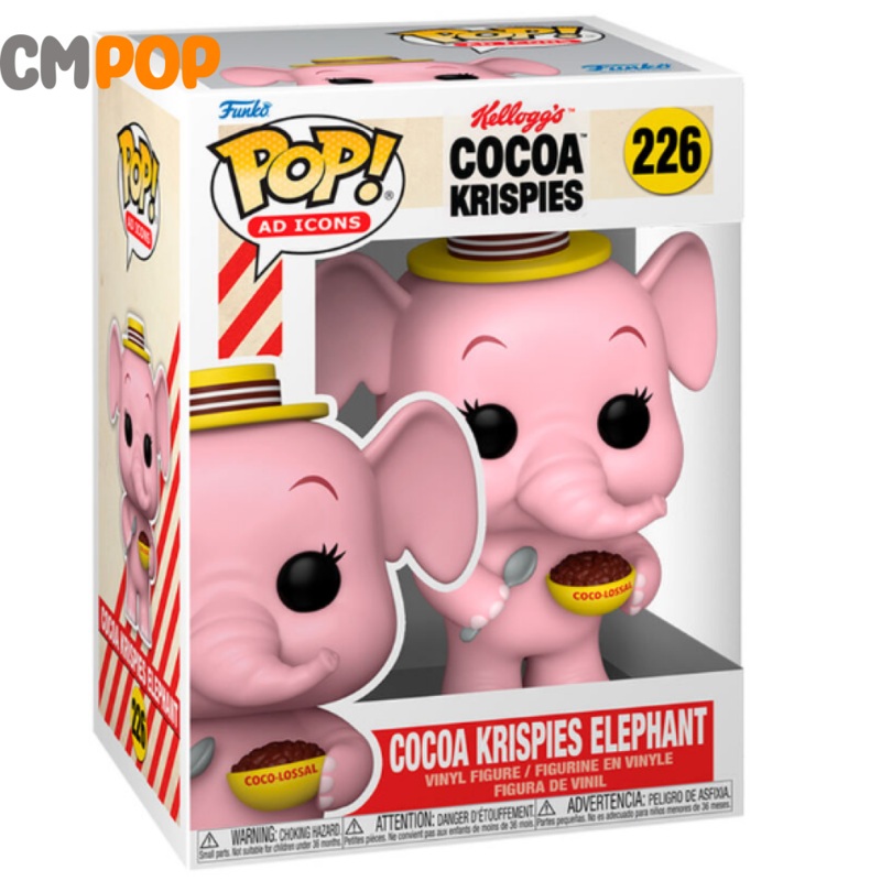Kelloggs Cocoa Krispies Elephant - #226 - Funko Pop! -  - Ad Icons