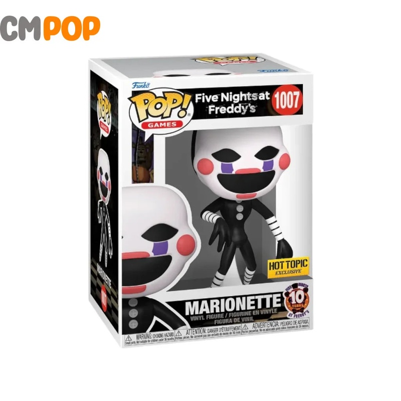 Marionette - #1007 - Funko Pop! - Five Nights at Freddy's - Games - Hot Topic Exclusive