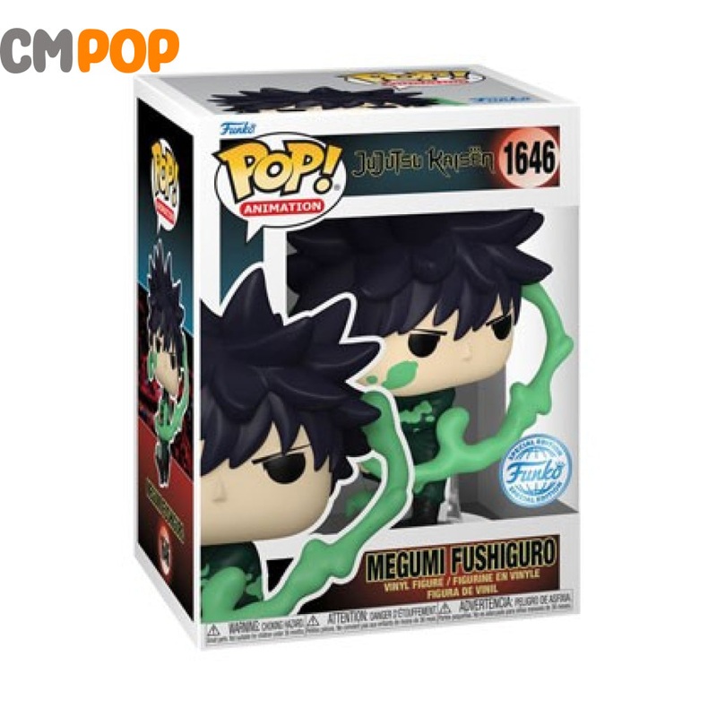 Megumi Fushiguro Painting - #1646- Funko Pop! - Jujutsu Kaisen - Animation -Funko Special Edition