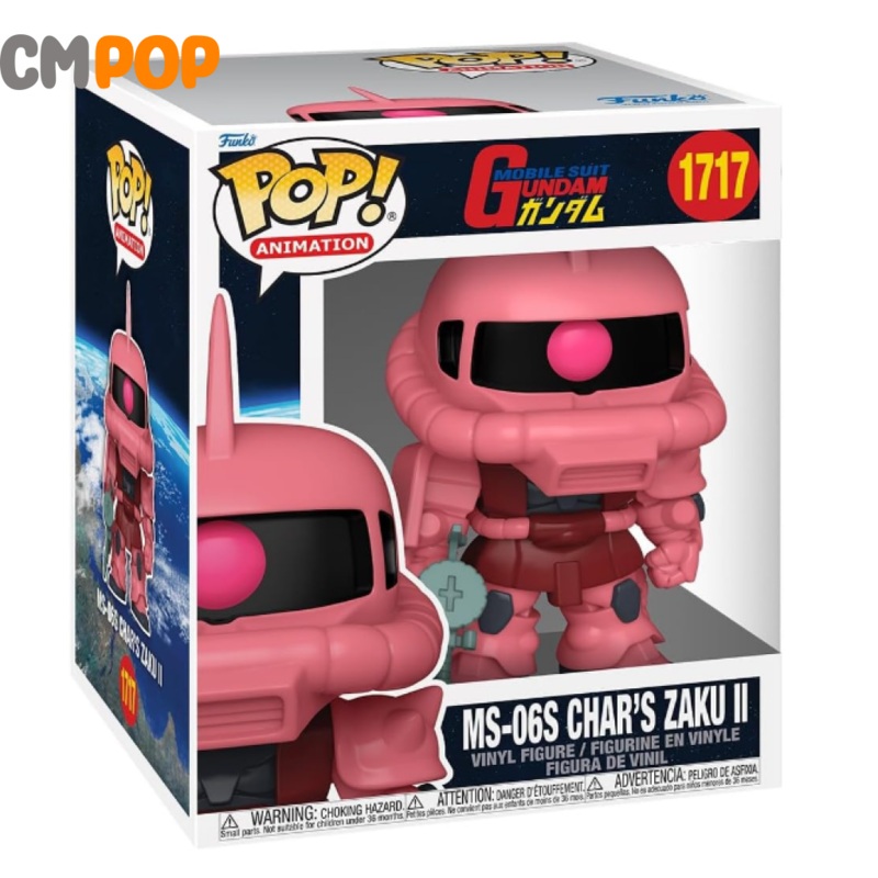 MS-06S Chars's Zaku II - #1717 - Funko Pop! - Mobile Suit Gundam Super