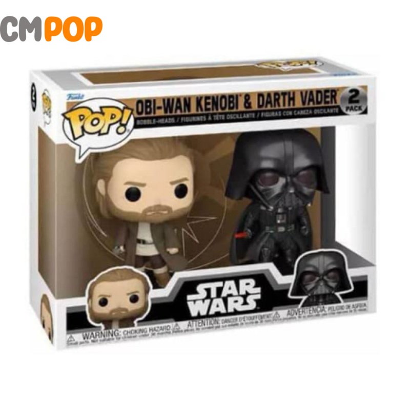 Obi-Wan Kenobi & Darth Vader - 2 Pack - Funko Pop! - Star Wars