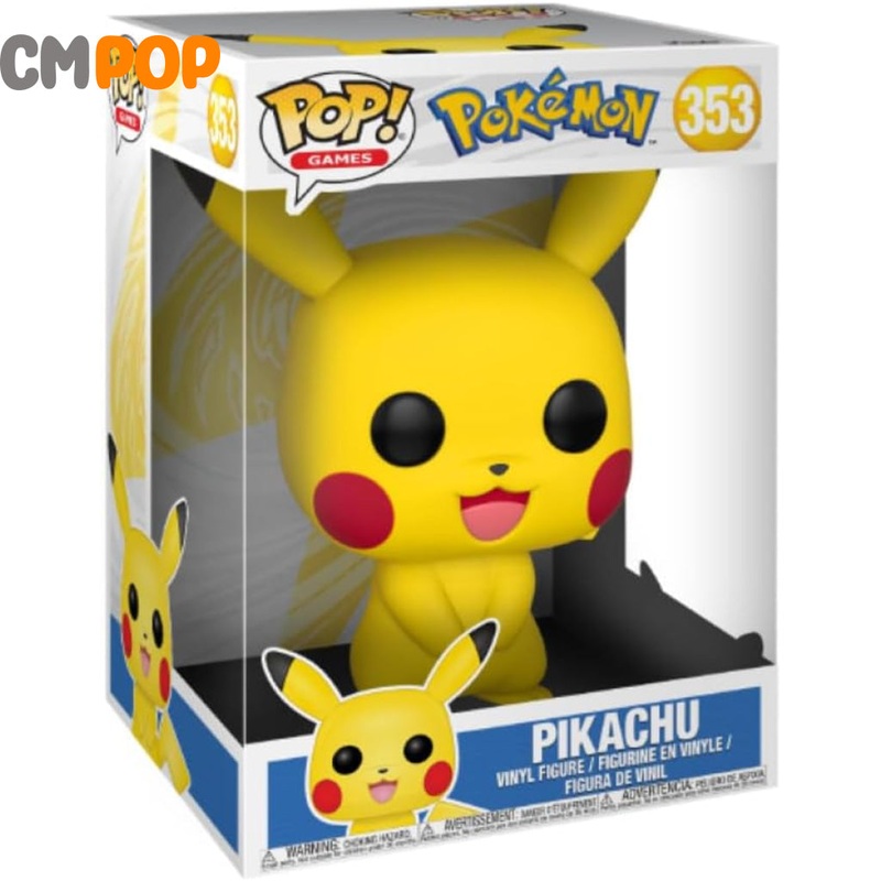 Pikachu - #353 - Funko Pop! - Pokemon - Jumbo