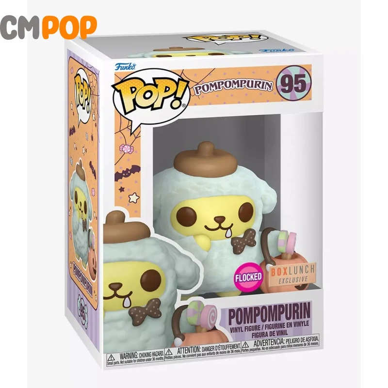Pompompurin  - #95 - Funko Pop! - Pompompurin - Flocked - Box Lunch Exclusive