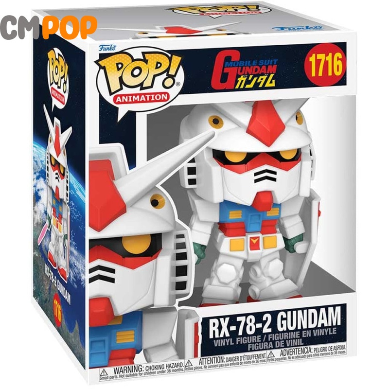 RX - 78 - 2 Gundam -  #1716 -MS Gundam - Funko Pop Super - Animation