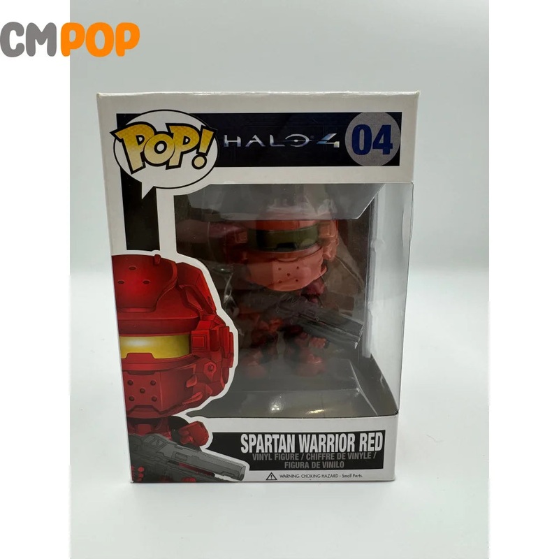 Spartan Warrior Red -  #04 - Funko Pop! - Halo