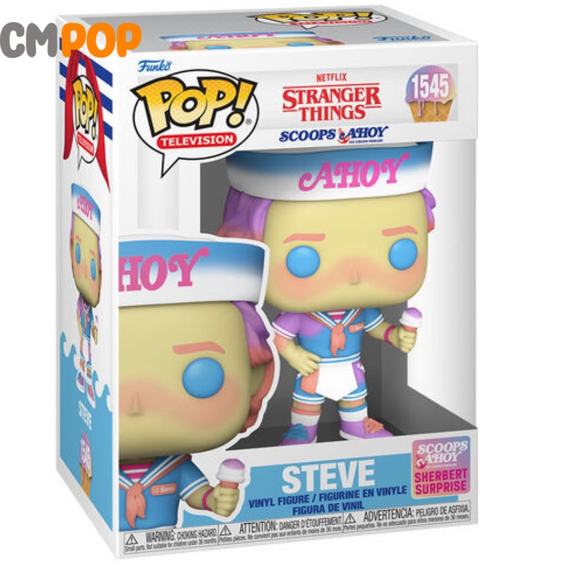 Steve (Scoops Ahoy) -#1545 - Funko Pop! - Stranger Things