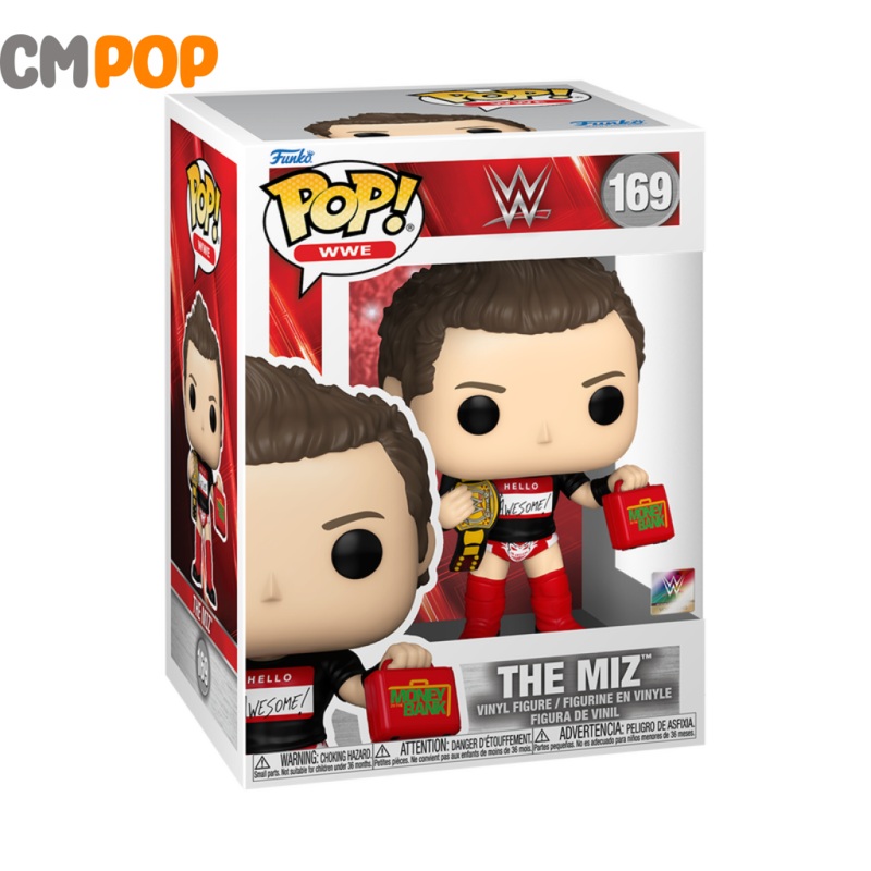 The Miz With Money in the Bank Briefcase - #169 - Funko Pop! - WWE