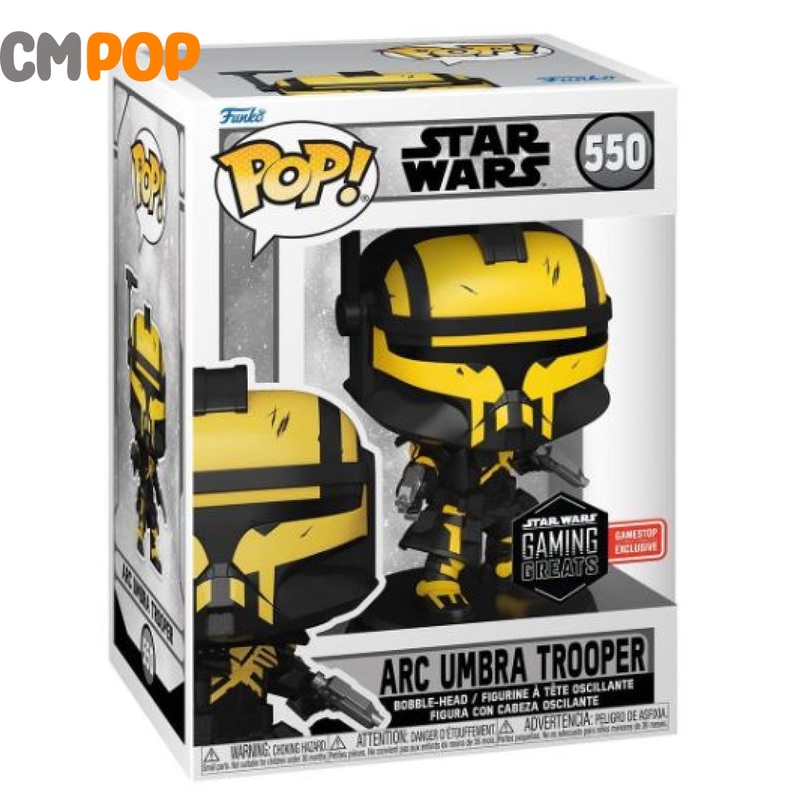Arc Umbra Trooper - #550 - Funko Pop! - Star Wars - Gamestop Exclusive